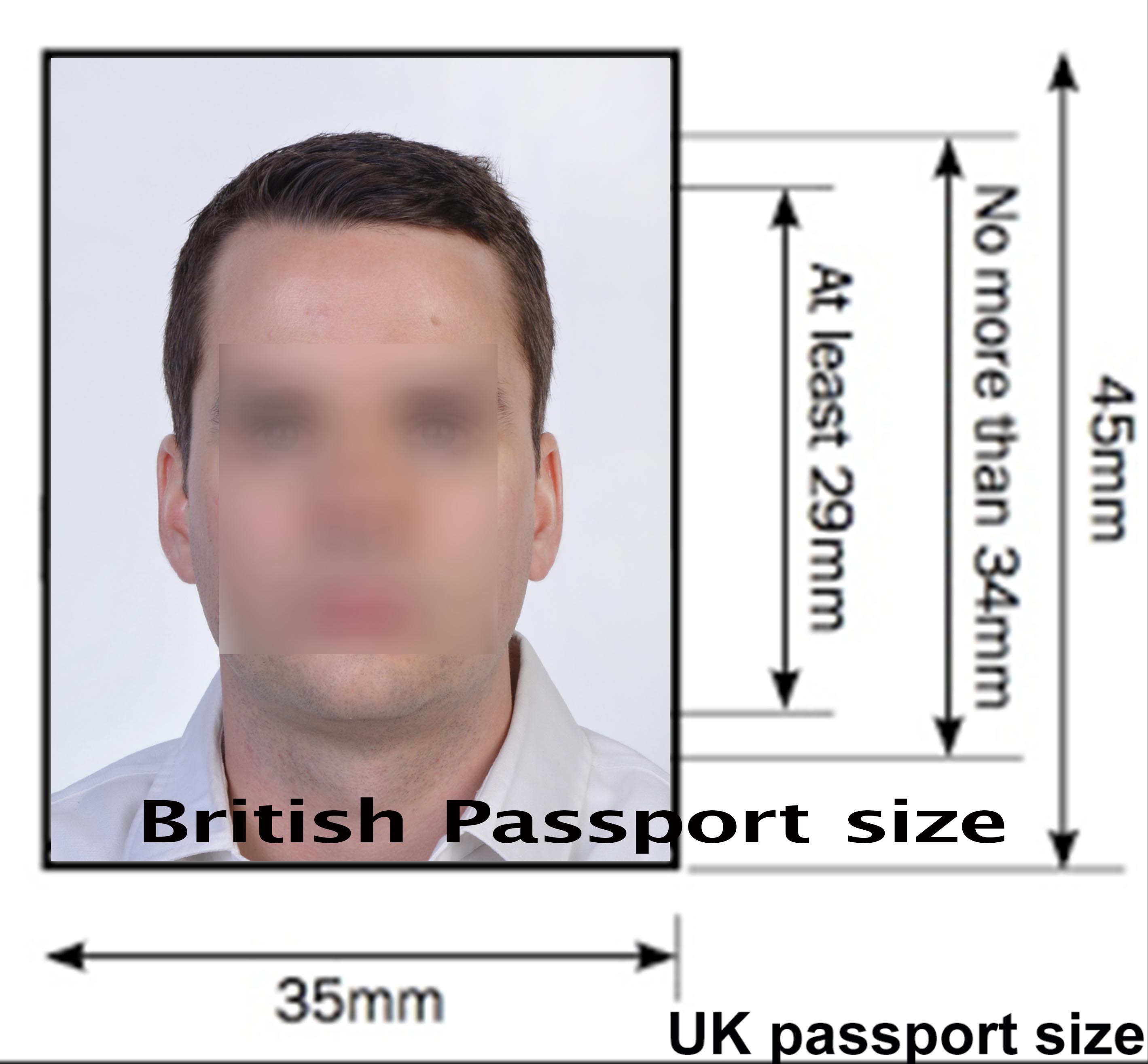 British Passport Photo