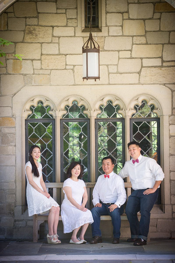 Family portrait by ThisPix, New York City family photographer