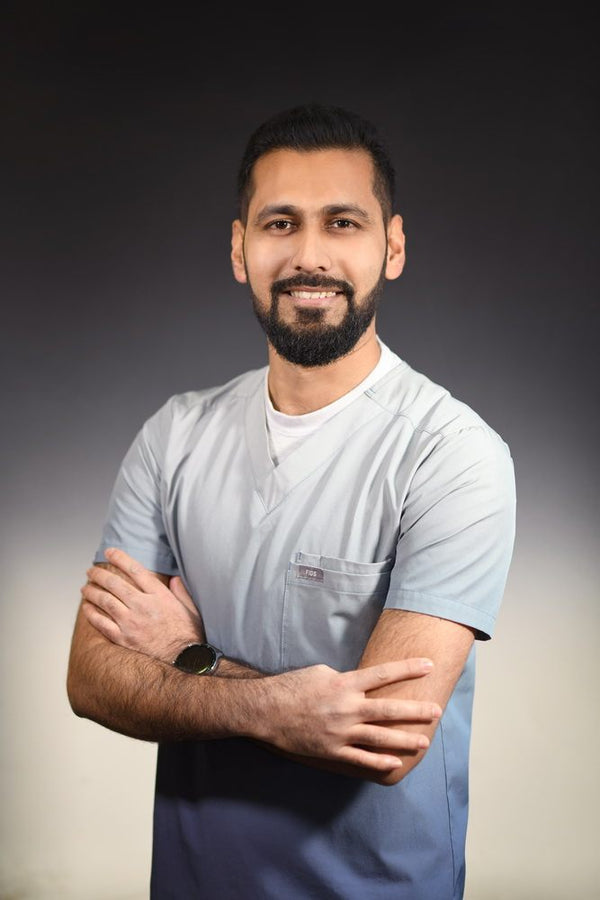 Professional headshot photographed at ThisPix studio in Midtown Manhattan