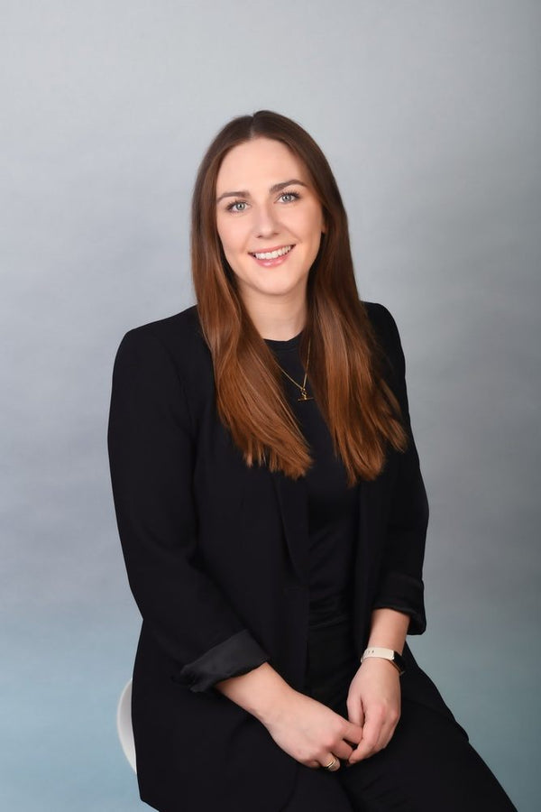 Professional headshot photographed at ThisPix studio in Midtown Manhattan