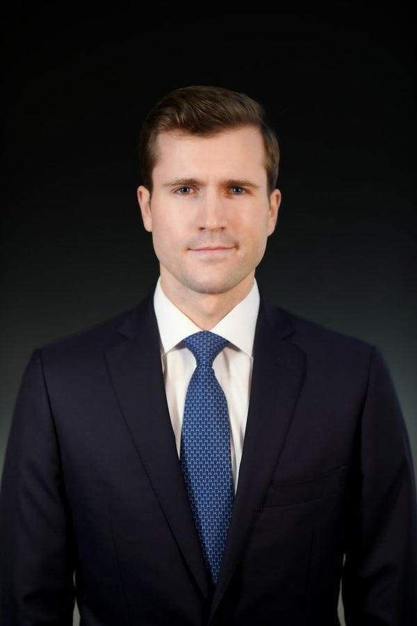 Professional headshot photographed at ThisPix studio in Midtown Manhattan